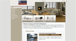Desktop Screenshot of countryairrentals.com